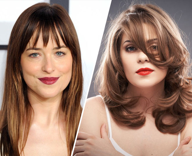 Heart फेस कट face haircut image
